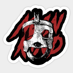 Mankind Mask Sticker